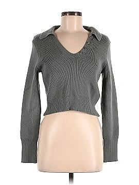 Happily Grey Pullover Sweater (view 1)