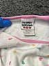 Peanut Buttons Print Ivory Short Sleeve Onesie Size 6-9 mo - photo 3