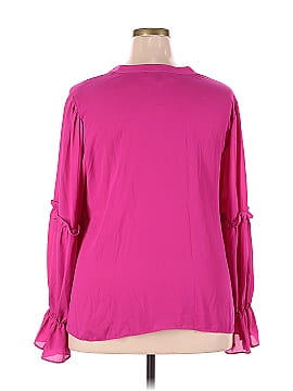 ELOQUII Long Sleeve Blouse (view 2)