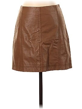 Free People Faux Leather Skirt (view 1)