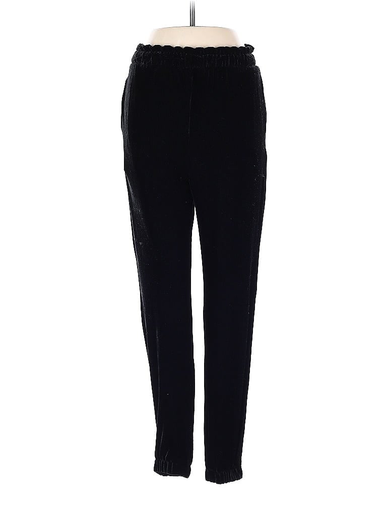 Pre-owned La La Land Creative Co Velour Pants In Black