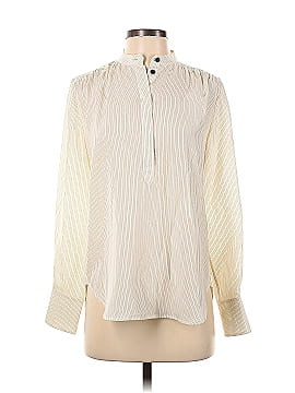 Rag & Bone Long Sleeve Silk Top (view 1)