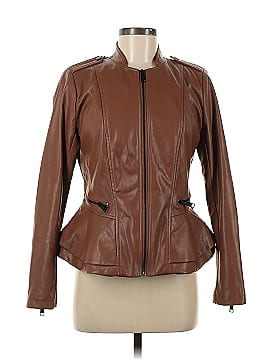 G.I.L.I. Faux Leather Jacket (view 1)