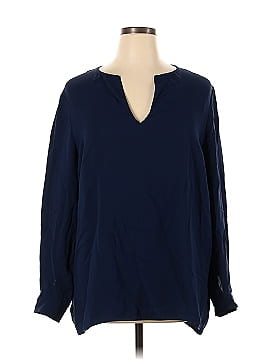 Lafayette 148 New York 3/4 Sleeve Blouse (view 1)