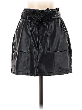 Ci Sono Faux Leather Skirt (view 1)