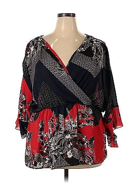 Ashley Stewart 3/4 Sleeve Blouse (view 1)