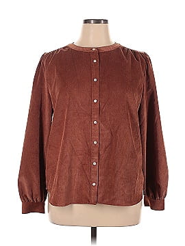 Ann Taylor LOFT Long Sleeve Blouse (view 1)