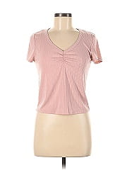 Pink Rose Short Sleeve T Shirt