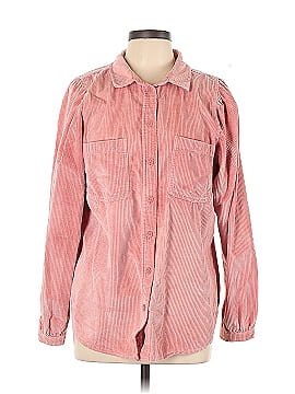 American Eagle Outfitters Long Sleeve Button-Down Shirt (view 1)