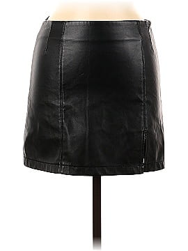 Glassons Faux Leather Skirt (view 1)