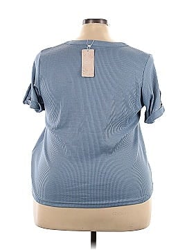 Emery Rose Short Sleeve Blouse (view 2)