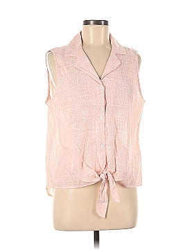 BeachLunchLounge Sleeveless Button-Down Shirt (view 1)