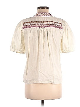 Forever That Girl for Anthropologie Short Sleeve Button-Down Shirt (view 2)