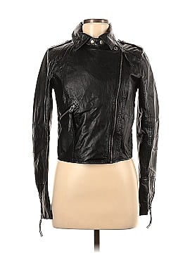 Zara TRF Leather Jacket (view 1)