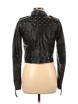 Zara TRF Leather Jacket (view 2)