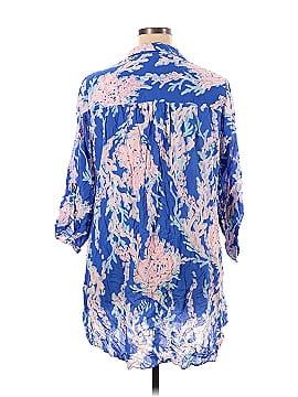 Lilly Pulitzer 3/4 Sleeve Button-Down Shirt (view 2)