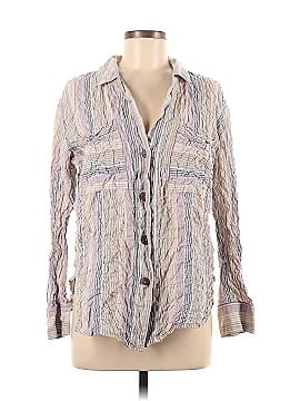 Free People Long Sleeve Button-Down Shirt (view 1)