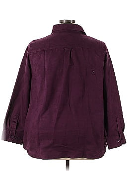 Woman Within Long Sleeve Blouse (view 2)