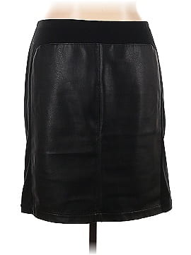 Avenue Faux Leather Skirt (view 2)