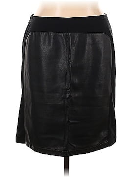 Avenue Faux Leather Skirt (view 1)