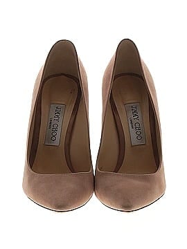 Jimmy Choo Suede Romy 100 Pumps (view 2)