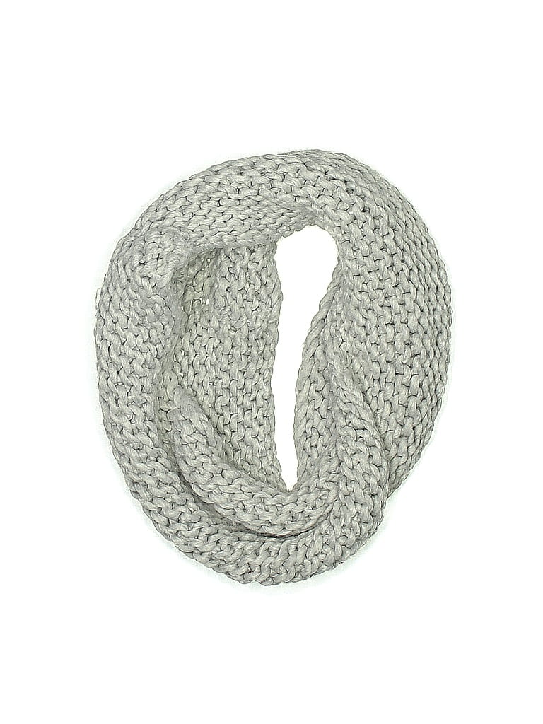 Pre-owned Assorted Brands Scarf In Gray