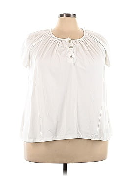 Just Fashion Now Short Sleeve Henley (view 1)