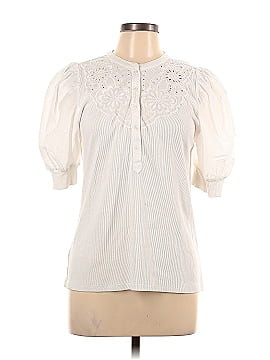 Ann Taylor LOFT Short Sleeve Button-Down Shirt (view 1)