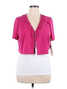 Danny & Nicole Short Sleeve Blouse (view 1)