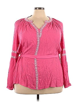 Lane Bryant Long Sleeve Blouse (view 1)