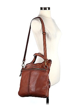 Fossil Leather Satchel (view 2)