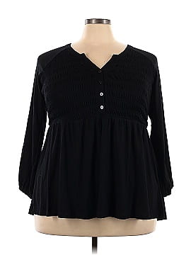 Torrid Long Sleeve Blouse (view 1)