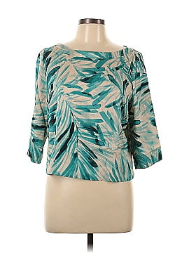 Tracy Reese 3/4 Sleeve Silk Top (view 1)