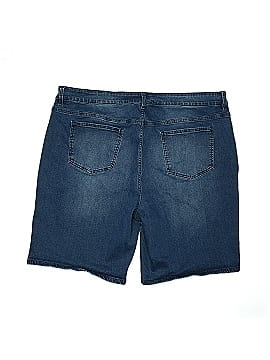 Universal Standard Denim Shorts (view 2)