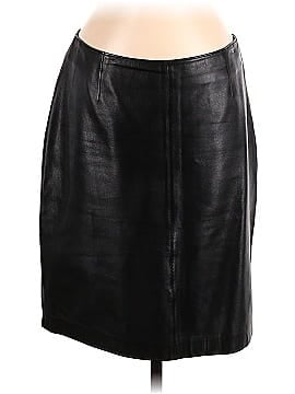 Lord & Taylor Leather Skirt (view 1)