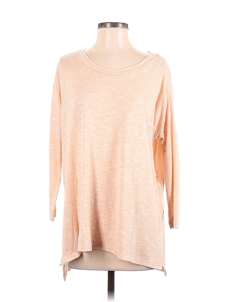 E. Leigh's Tan Long Sleeve T-Shirt Size S - photo 1
