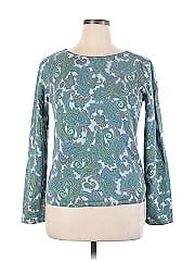 Jones New York Signature Silk Pullover Sweater