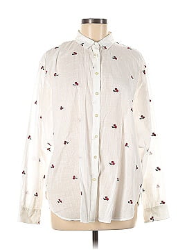 Ann Taylor LOFT Long Sleeve Button-Down Shirt (view 1)