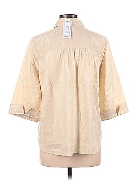 Chico's 3/4 Sleeve Button-Down Shirt (view 2)