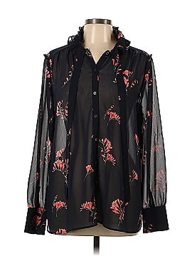 Ann Taylor Long Sleeve Blouse (view 1)