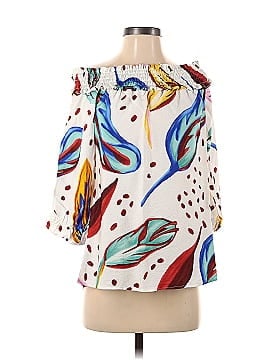 Boho Chic 3/4 Sleeve Blouse (view 1)