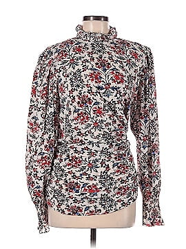 Isabel Marant Long Sleeve Silk Top (view 1)