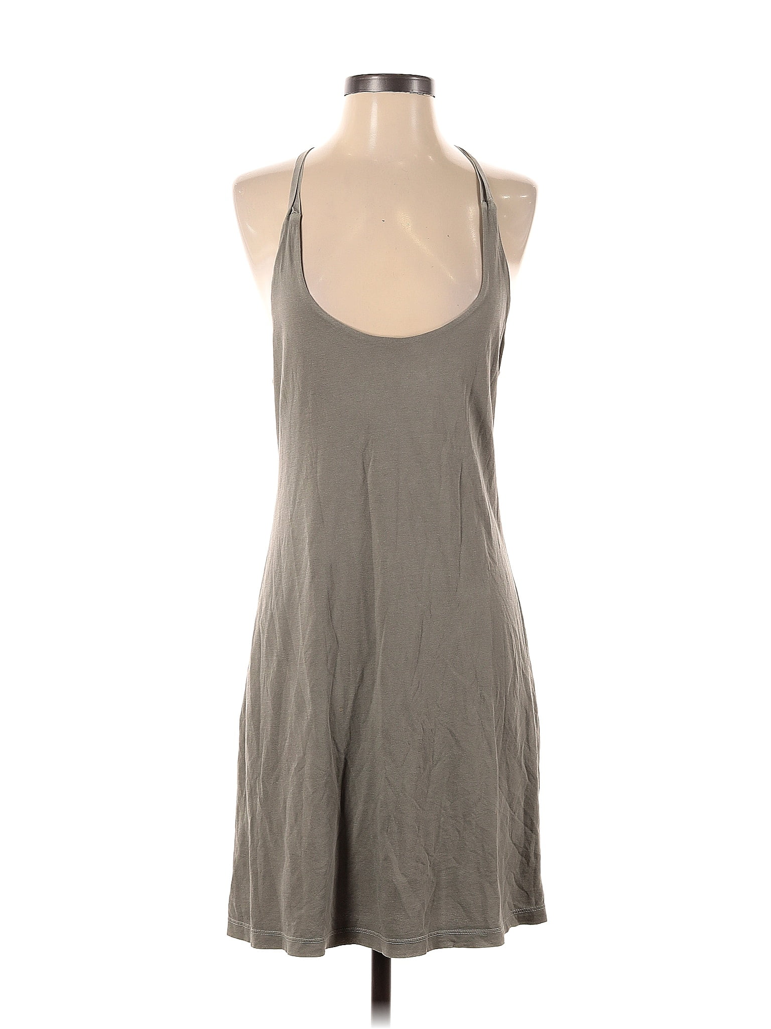 James Perse 100% Cotton Solid Gray Casual Dress Size Sm (1) - 82% off ...