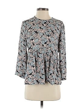 Rebecca Taylor Long Sleeve Silk Top (view 1)