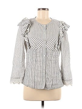 Rebecca Taylor Long Sleeve Button-Down Shirt (view 1)