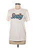 Comfort Colors 100% Cotton Ivory Short Sleeve T-Shirt Size P (petite) - photo 1