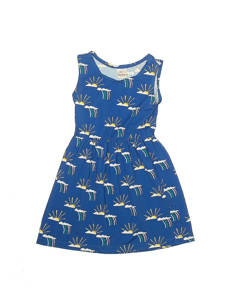 Hanna Andersson Blue Dress Size 110 (CM) - 46% off | ThredUp