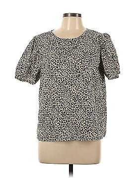 J.Crew Factory Store Short Sleeve Blouse (view 1)
