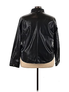 Glitzy Girlz Faux Leather Jacket (view 2)