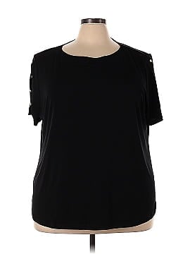 Liz Claiborne Short Sleeve Blouse (view 1)